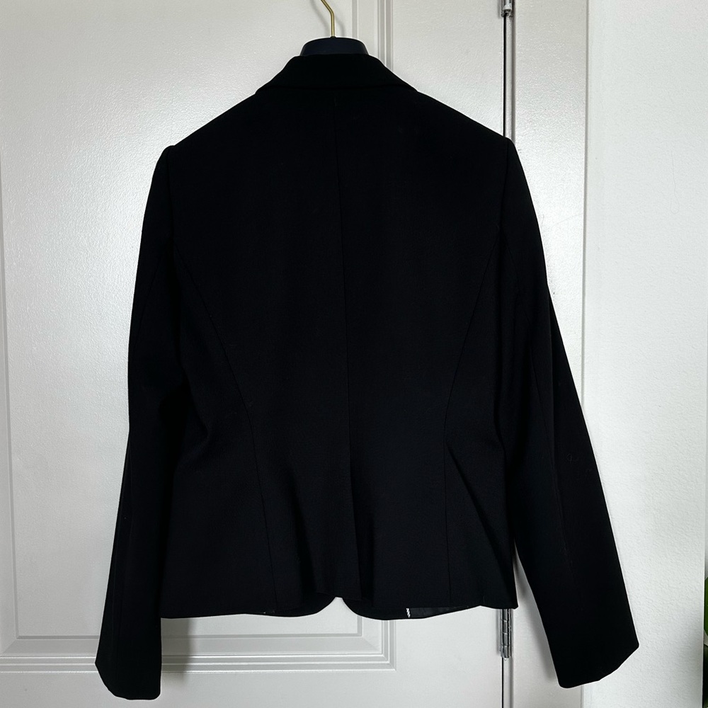 Black Button Up Petite Blazer Calvin Klein - Picture 5 of 13